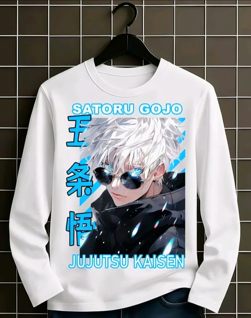 Kids Satoru Gojo Full T-Shirt (3-4Y)