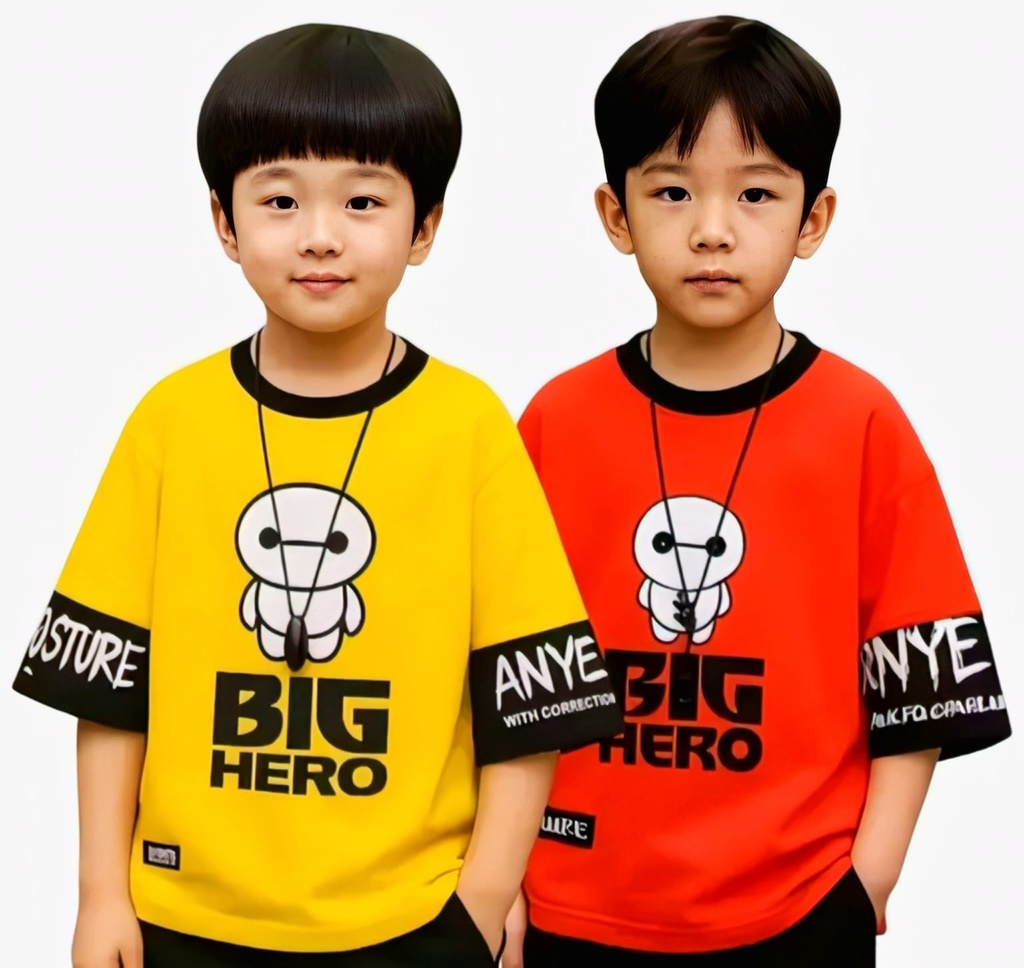 Kids T-Shirts Pack of 2 I (3-4Y)