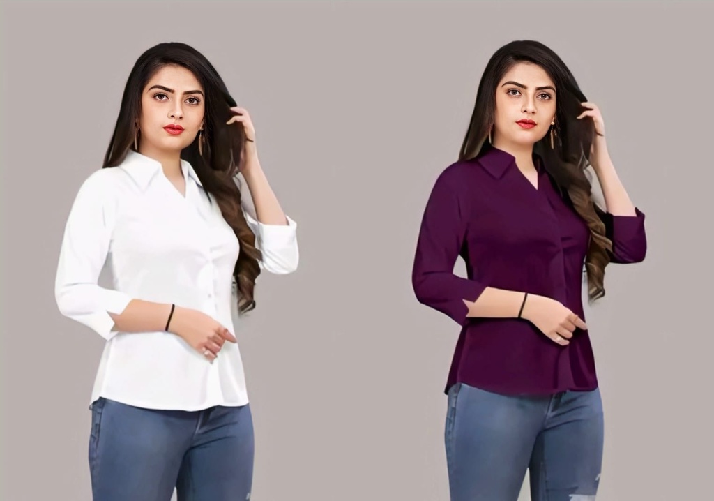 Women Shirts Pack of 2 I (S)