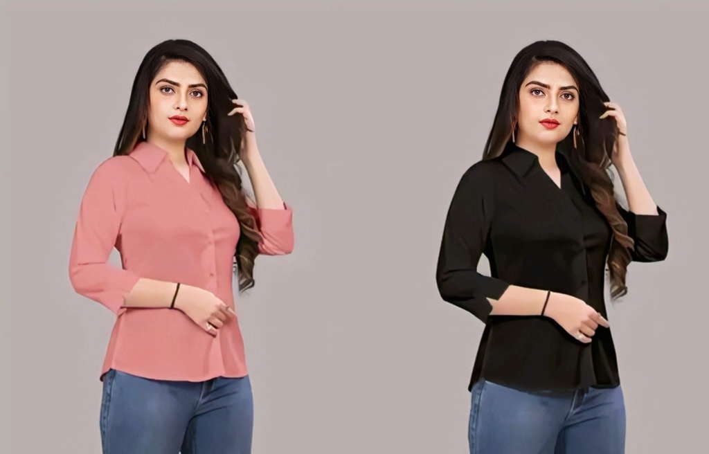 Women Shirts Pack of 2 VII (S)