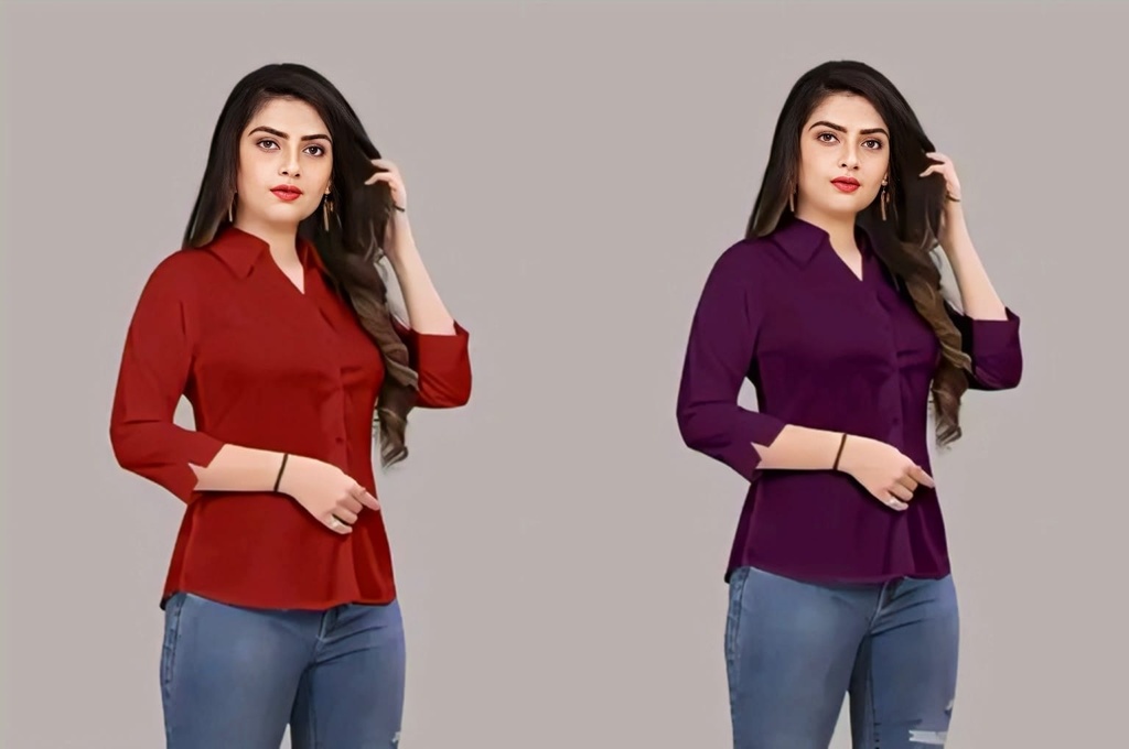 Women Shirts Pack of 2 VI (S)