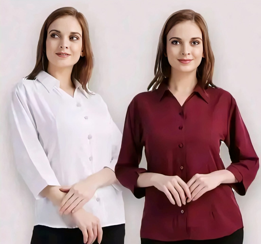 Women Shirt Pack of 2 I (S)