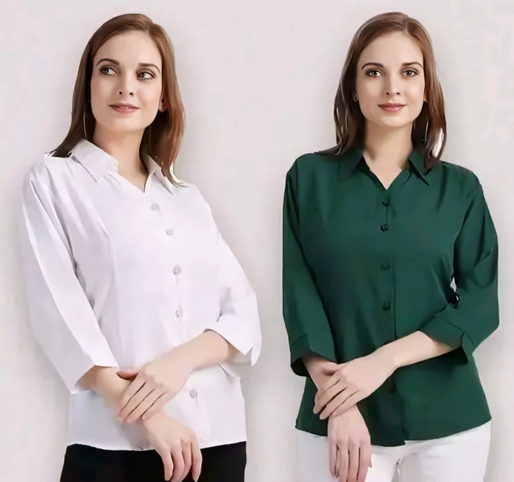 Women Shirt Pack of 2 VI (S)