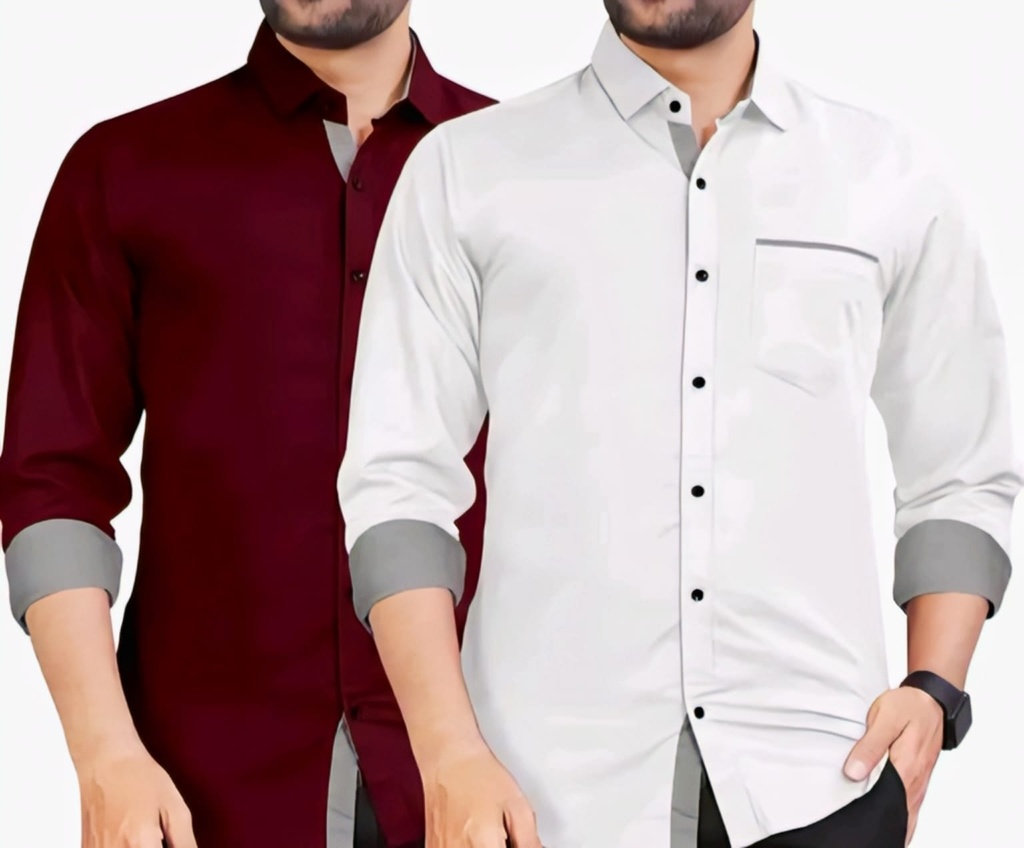 Shirt Pack of 2 Men VII (S)