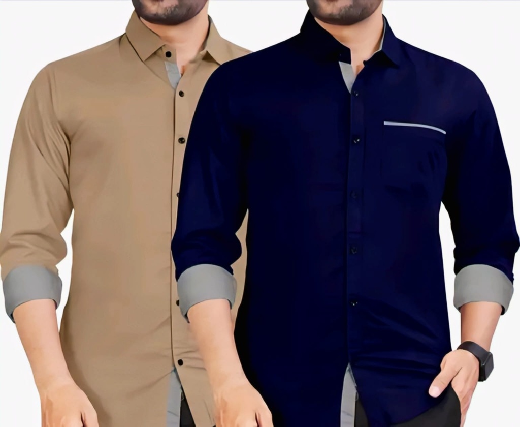 Shirt Pack of 2 Men V (S)