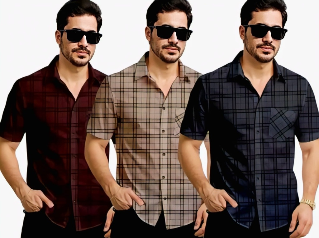 Men Pack Of 3 TShirt II (S)
