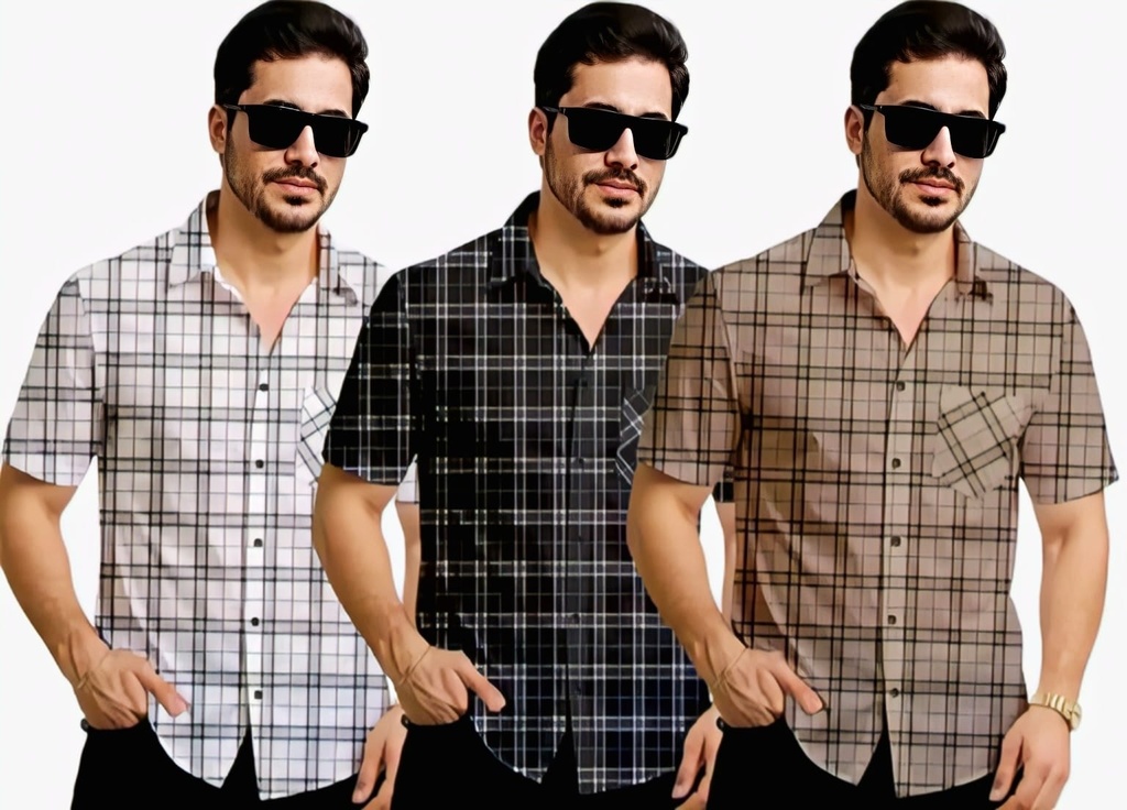 Men Pack Of 3 TShirt VI (S)