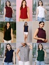 Sleeveless Shirt Top Half Shirt