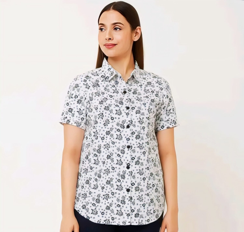 Women Half Sleeve Shirt (XS)