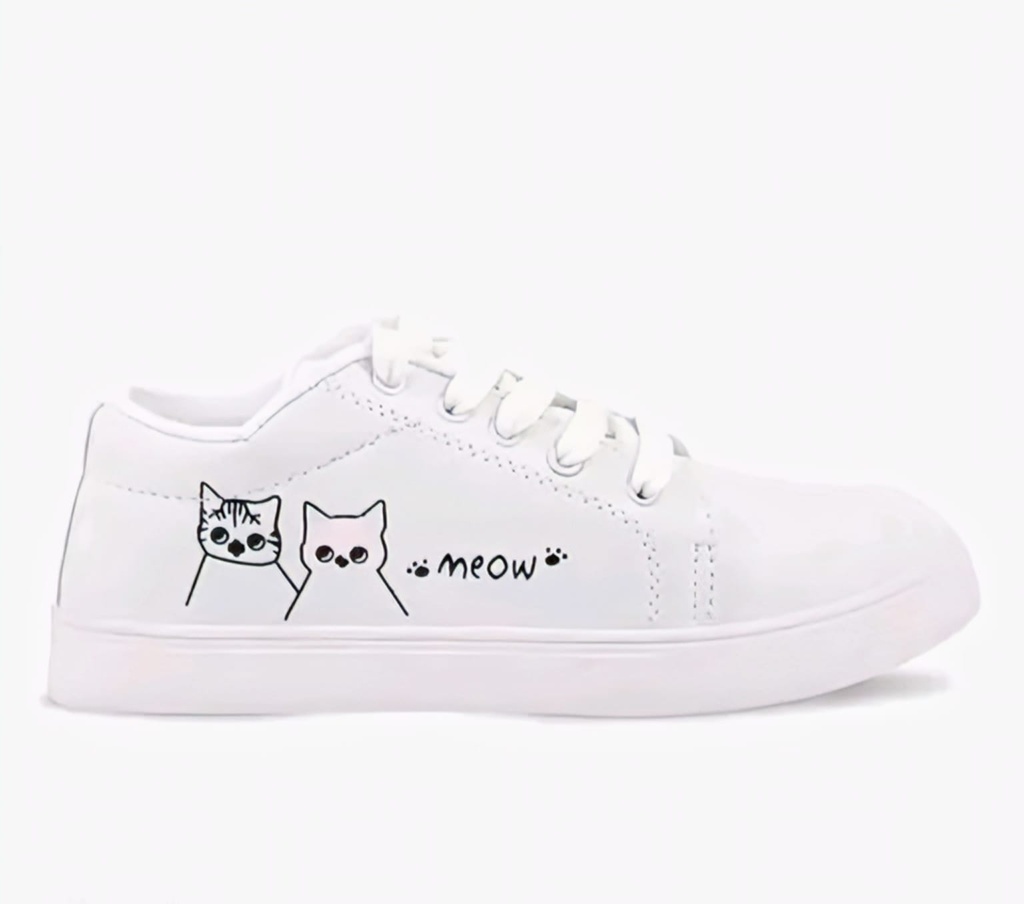 White Women Sneakers Casual Shoes (5)
