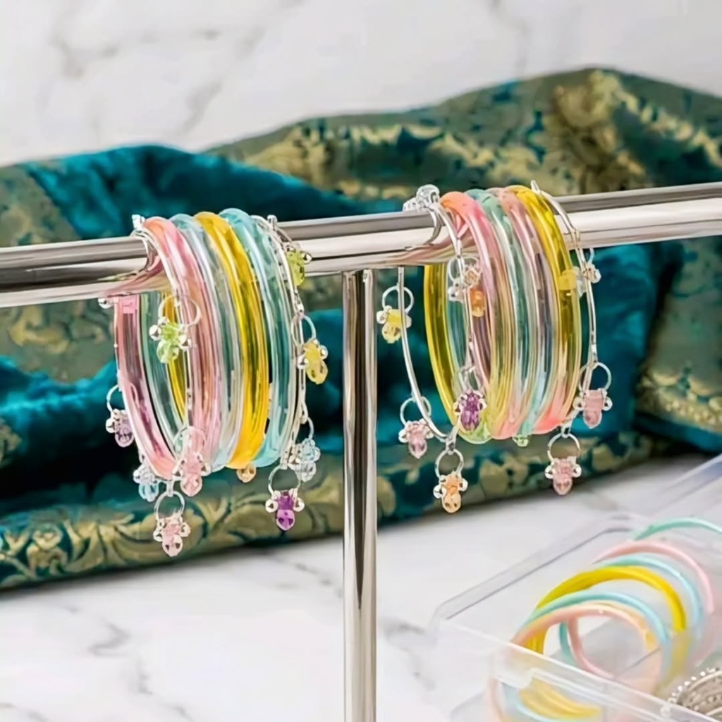 Hanging Latkan Charms Bangles (2.2)