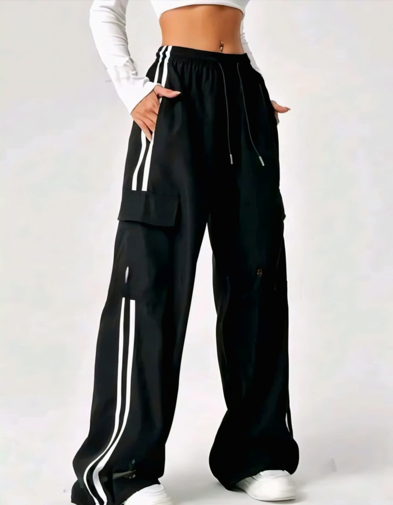 Women Casual Loose Trouser Pant (XS)