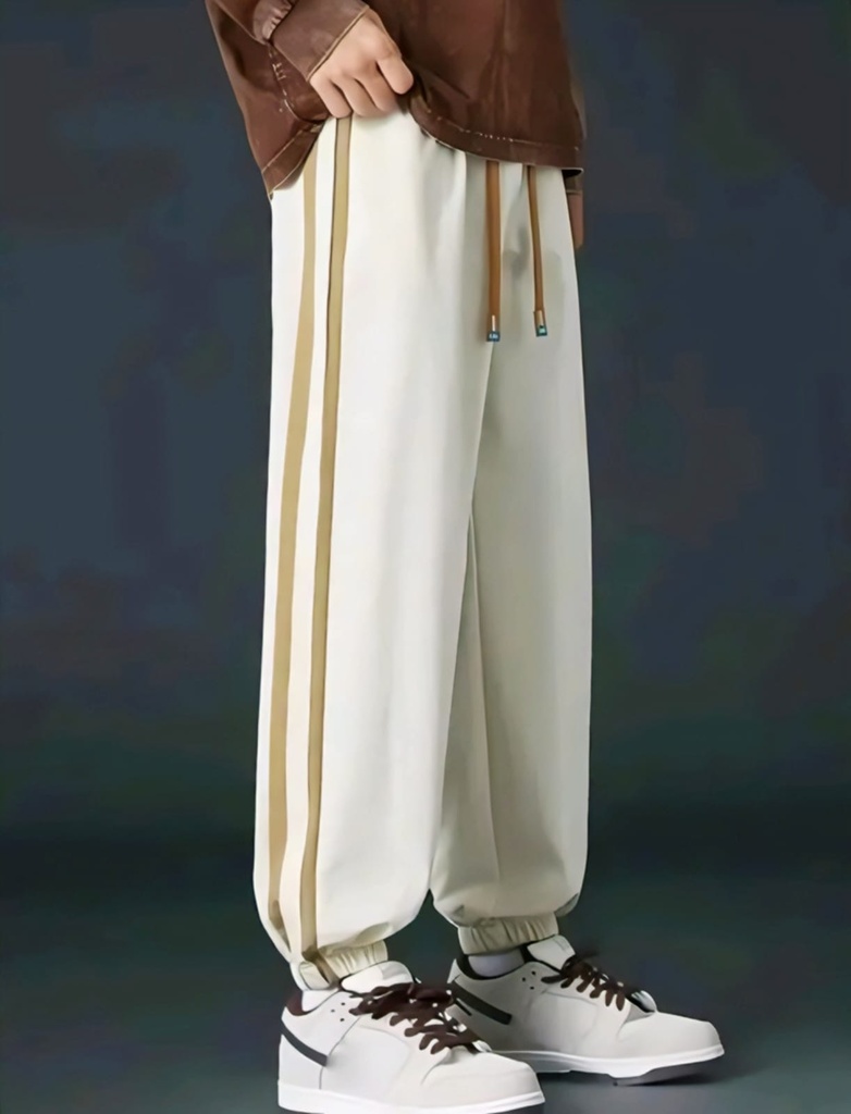Men Elasticated Waist Track Pants (S)