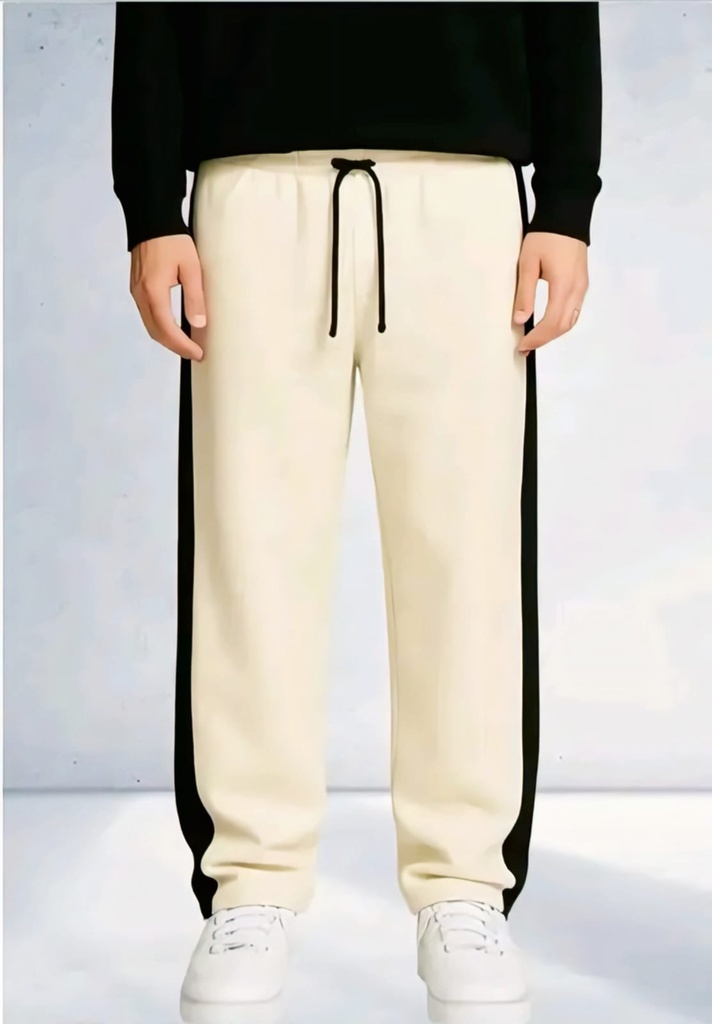 Men's Off-White Side-Stripe Sweatpants I (S)