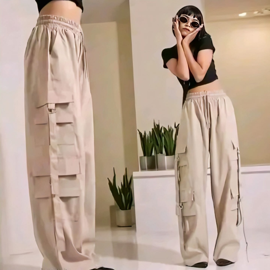 Women Cargo Pants Bottom Wear I (S)
