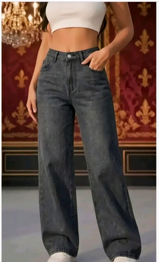 Jeans Pant Leg Wide Fit (28)