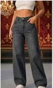 Jeans Pant Leg Wide Fit