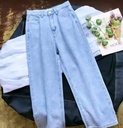 Kids Elastic Waist Denim Pants