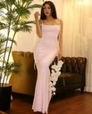 Light Pink Bodycon Raglan Dress