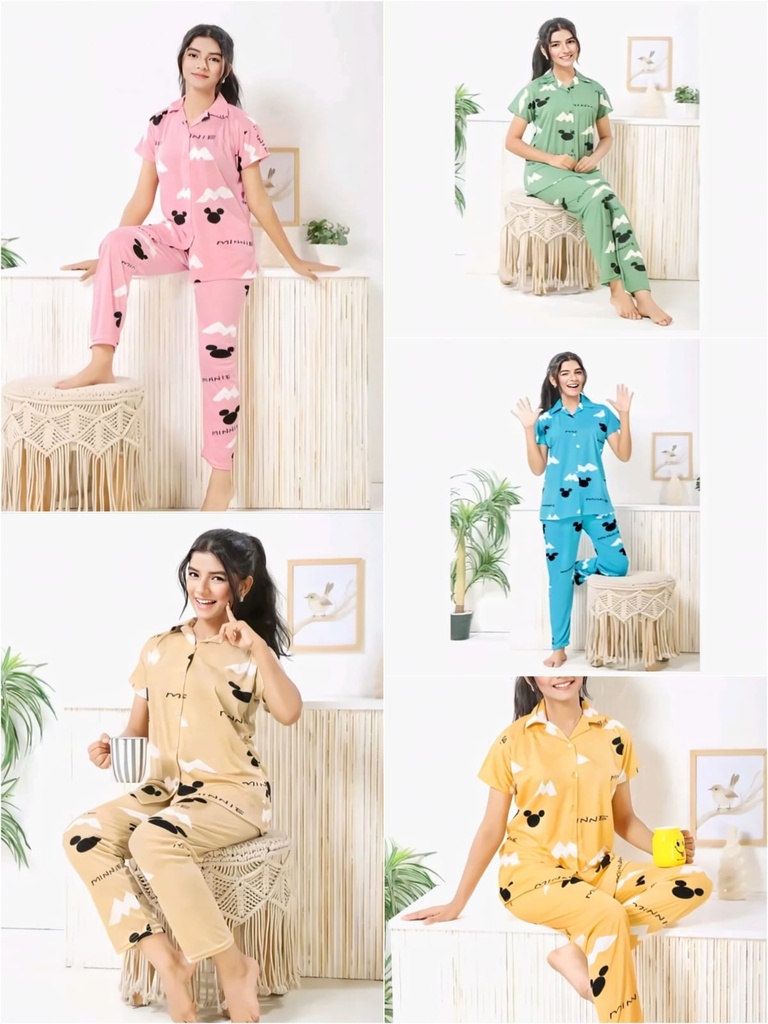 Kids Nightwear Set for Girls (9-10Y)