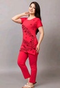 Mauve Cotton Women's Nightwear Set II