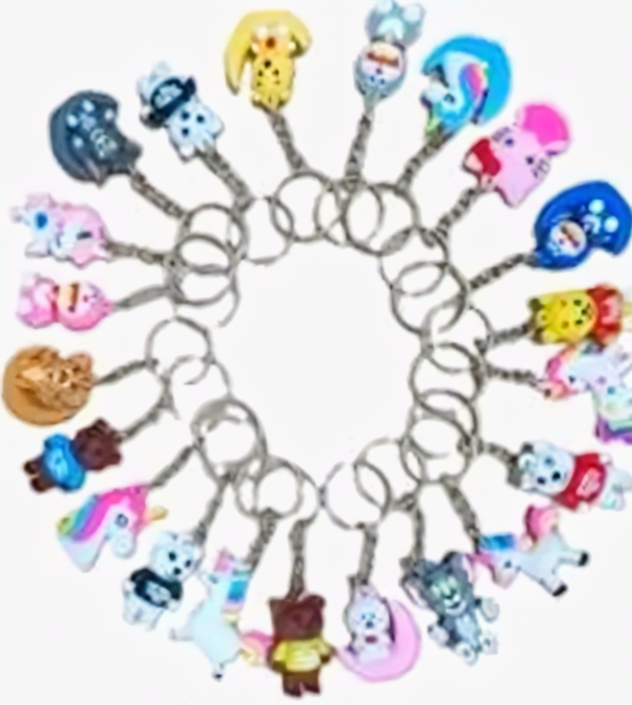 Bulk Pack 15 Keychain Set