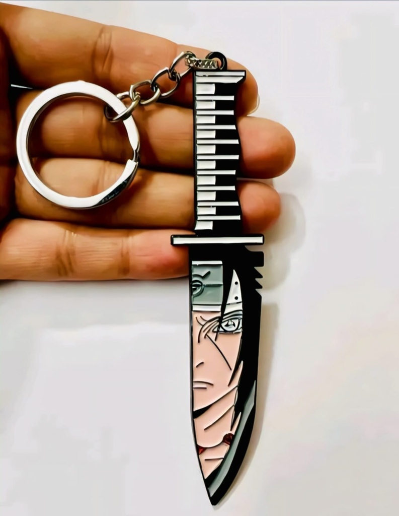 Metal Keychain Naruto Knife Model