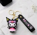 Kuromi Sanrio Figure Strap Keychain