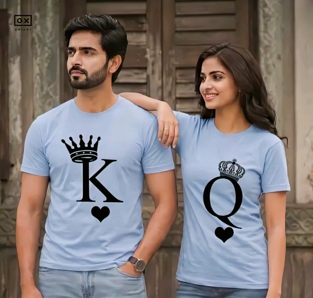 Couple T-Shirt Matching Combo Set I (S, S)