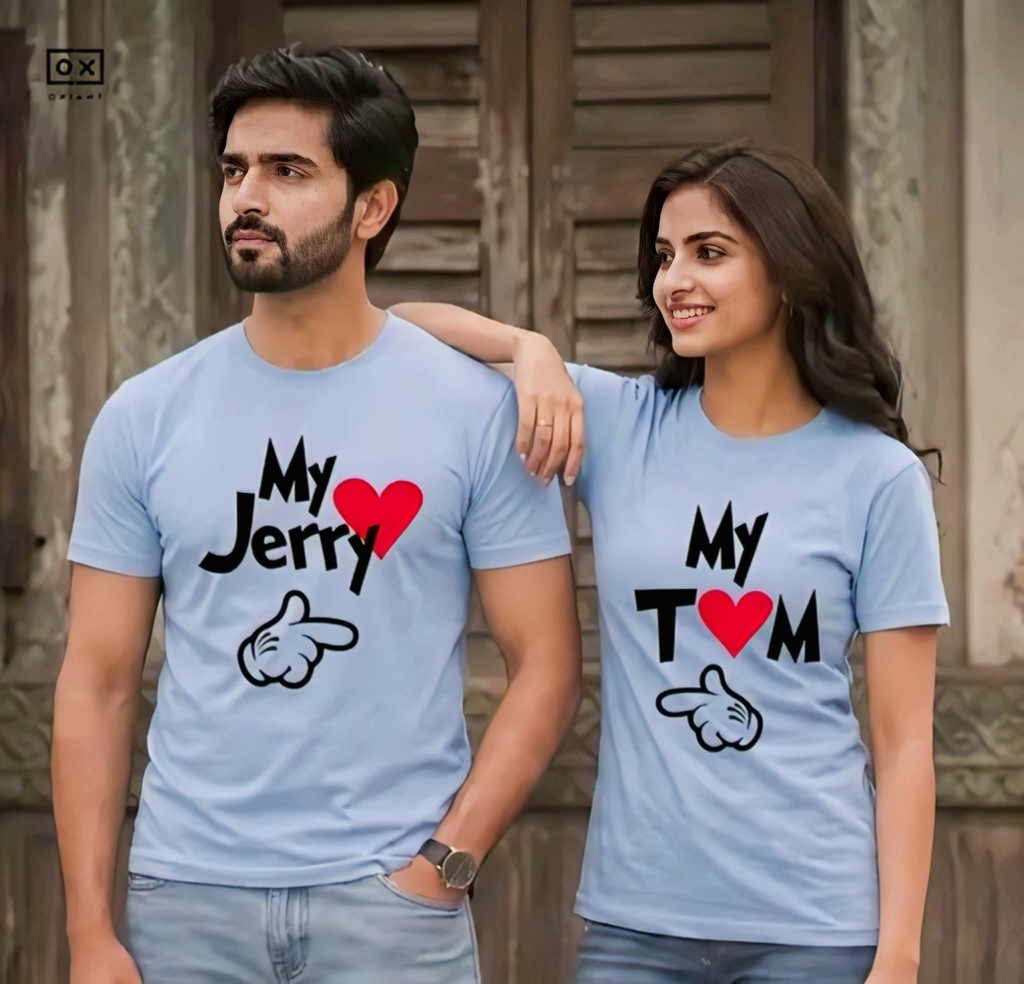 Couple T-Shirt Matching Combo Set IV