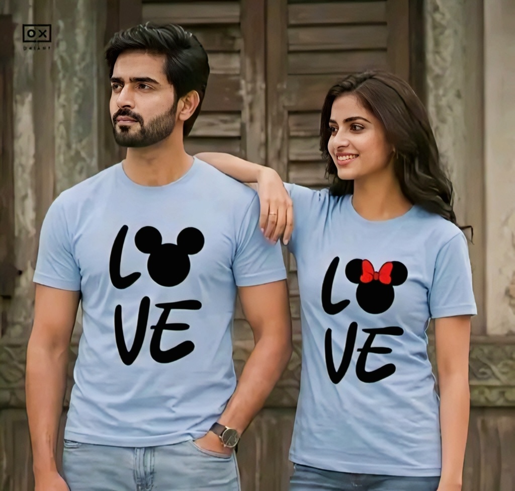 Couple T-Shirt Matching Combo Set V