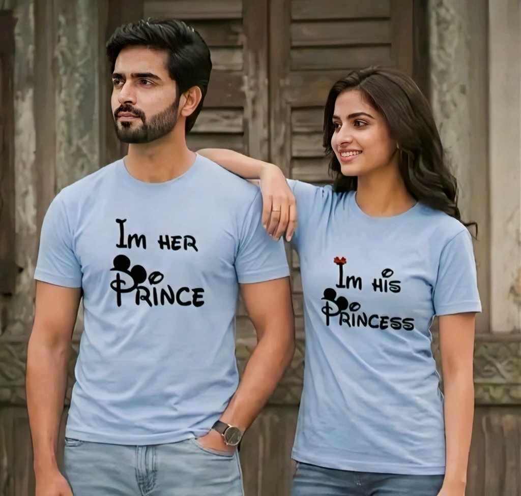 Couple T-Shirt Matching Combo Set VII