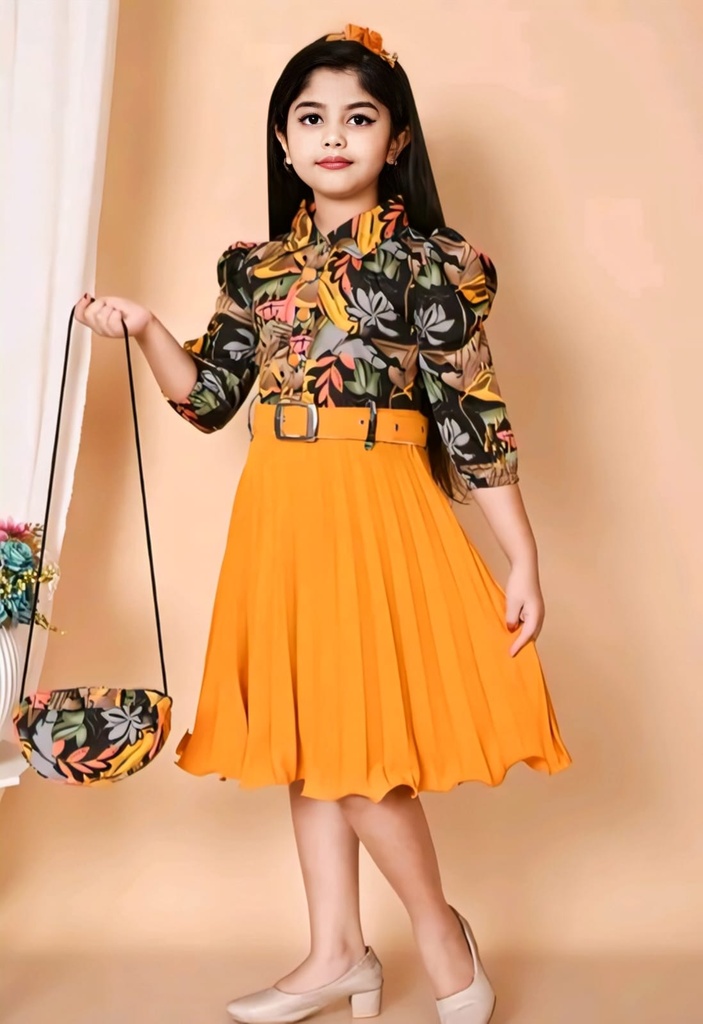 Girls Frock Kids Western Dress II (2-3Y)