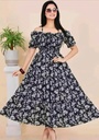 Women Trendy Western Frock Gown