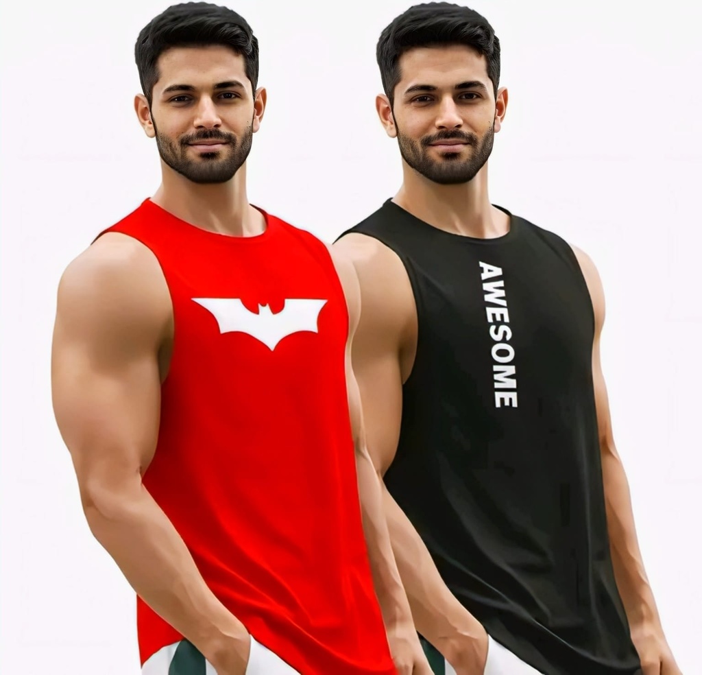 Men Vest Sando Gym Tank Top I (M)
