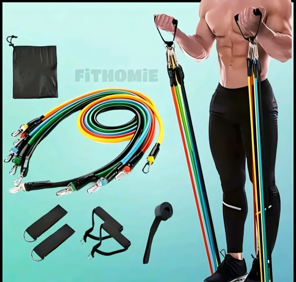 Gym Resistance Band Set Workout
