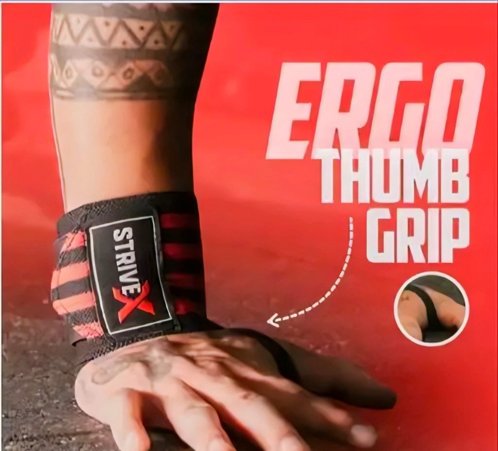 Gym Weightlifting Power Wrist Wraps III