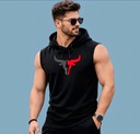 Men Vest Sando Sleeveless Hoodie I