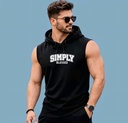 Men Vest Sando Sleeveless Hoodie II