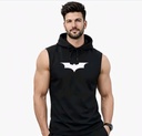 Men Vest Sando Sleeveless Hoodie V