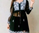 Short Georgette Chikankari Women Kurti