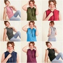 Comfortable Casual Women Sleeveless Hoodies