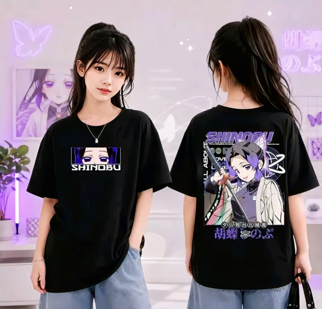 Shinobu Character Anime T Shirt
