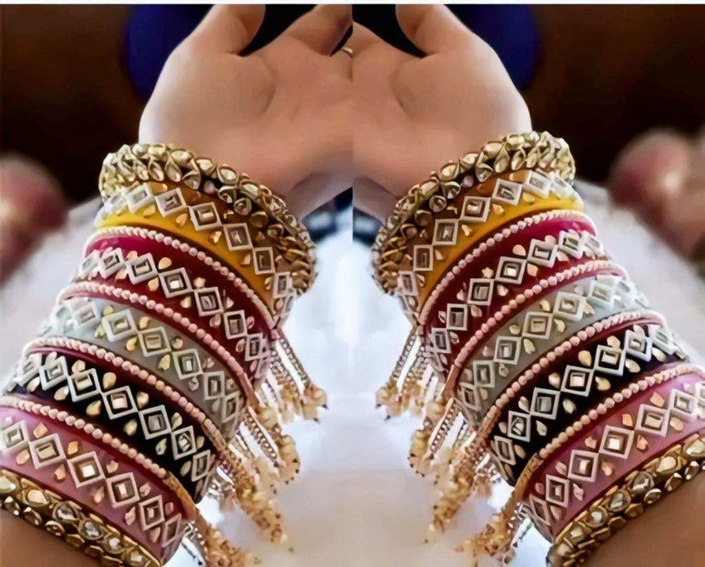 Traditional Ethnic Chura Bangles Set