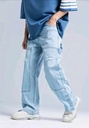 Denim Mens Relaxed Cargo Pant