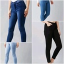 Women's High-Waist Wide-Leg Denim Jeans