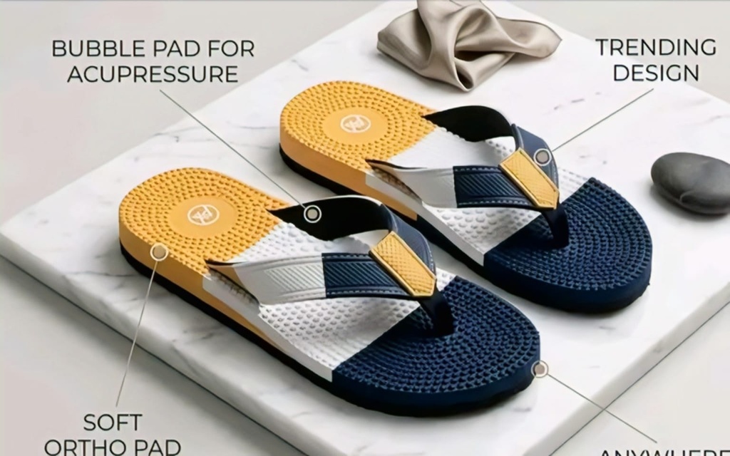 Men Ortho Comfort Slipper Chappal
