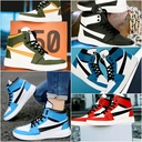 Men's High-Top Sneakers Casual Shoes