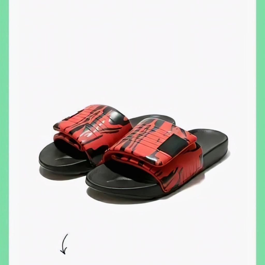 Men's Casual Comfort Padded Slides Footwear (6)