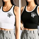 Women's Ribbed Slim Fit Cropped Tank Top pack of 2